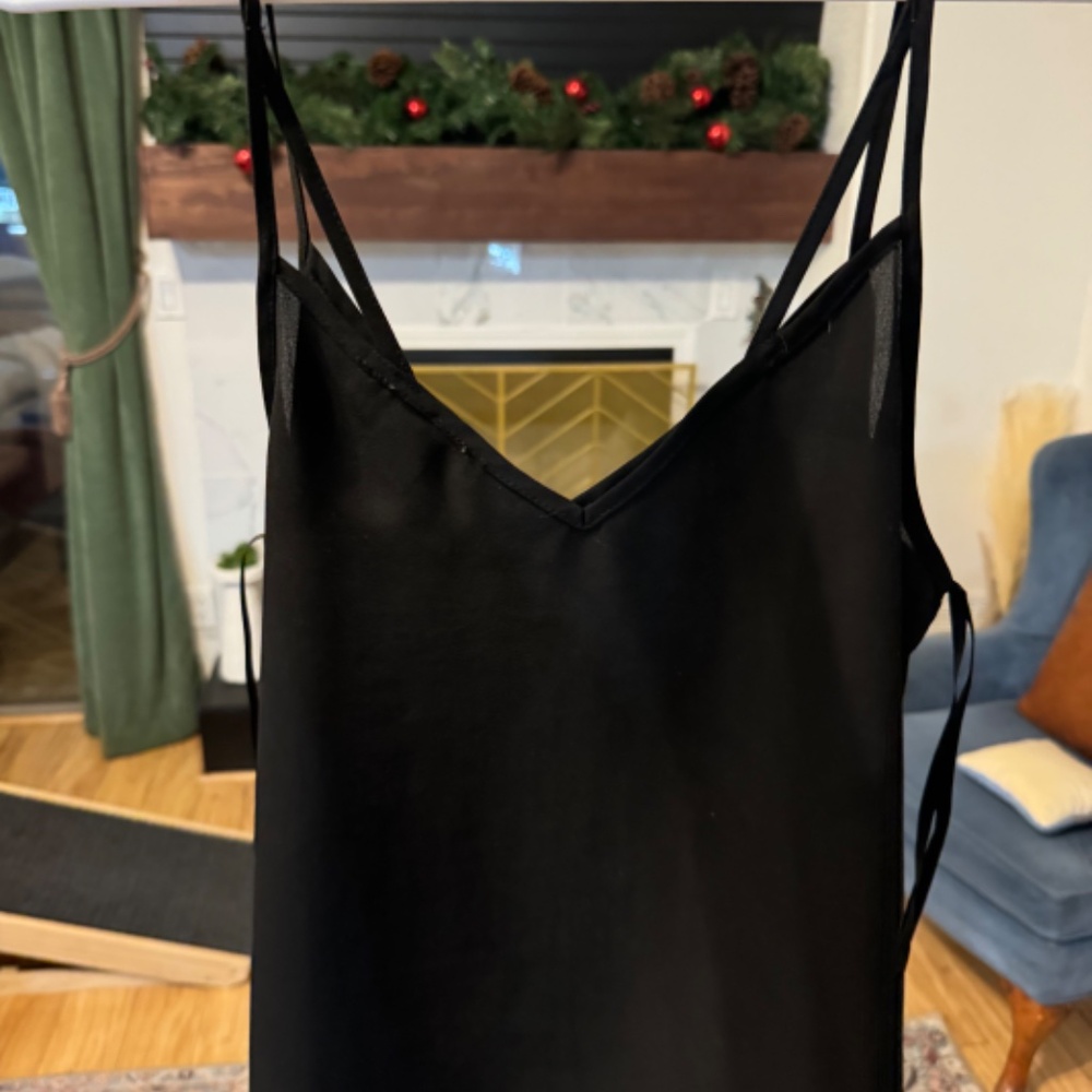 Primark sheer cross back top